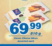 Clover Cheese Slices-810g Each