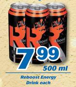 Reboost Energy Drink-500ml Each