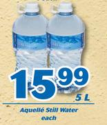 Aquelle Still Water-5Ltr Each