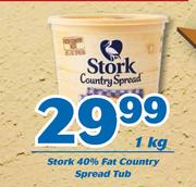 Stork 40% Fat Country Spread Tub-1kg