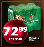 Heineken Cans-6x440ml