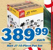 Hart J7 10 Piece Pot Set-Per Set