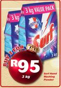 Surf Hand Washing Powder-2x3kg