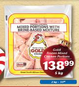 Goldi Frozen Mixed Chicken Portions-5Kg