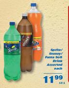 Sprite/Stoney/Fanta Soft Drink-1.5Ltr Each