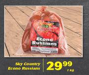 Butchery Sky Country Econo Russians-1Kg