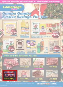 Cambridge Food Klerksdorp & Carletonville (9 Oct - 22 Oct 2018), page 1