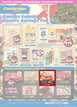 Cambridge Food Klerksdorp & Carletonville (9 Oct - 22 Oct 2018), page 1