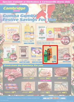 Cambridge Food Klerksdorp & Carletonville (9 Oct - 22 Oct 2018), page 1
