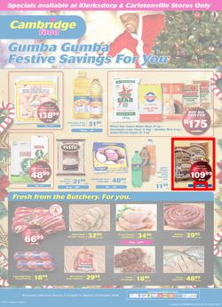 Cambridge Food Klerksdorp & Carletonville (9 Oct - 22 Oct 2018), page 1