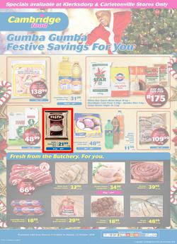 Cambridge Food Klerksdorp & Carletonville (9 Oct - 22 Oct 2018), page 1