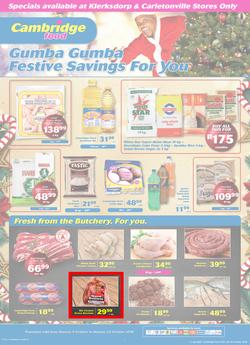 Cambridge Food Klerksdorp & Carletonville (9 Oct - 22 Oct 2018), page 1