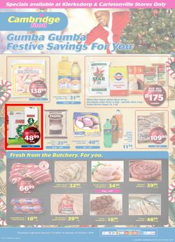 Cambridge Food Klerksdorp & Carletonville (9 Oct - 22 Oct 2018), page 1