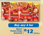 Royco Packet Soup-4X50/55g