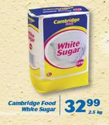 Cambridge Food White Sugar-2.5Kg