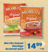 Morvite Instant Porridge-1Kg Each