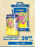 Cambridge Food Super Maize Meal-10Kg