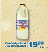 Cambridge Food Full Cream Maas-2Kg