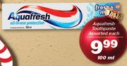 Aquafresh Toothpaste-100ml Each