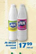 Jik Bleach-750ml Each