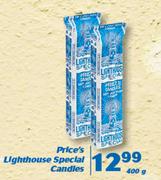 Price's Lighthouse Special Candles-400g