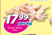 Frozen Turkey Feet-Per Kg