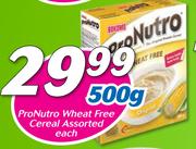 Pronutro Wheat Free Cereal Assorted-500g