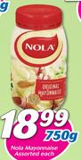 Nola Mayonnaise Assorted-750g