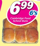 Cambridge Food School Buns-6's Pack