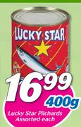 Lucky Star Pilchards Assorted-400g