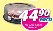 Tea Time Cakes Assorted-Each