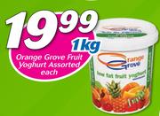Orange Grove Fruit Yoghurt Assorted-1Kg Each