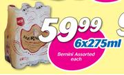Bernini Assorted-6 x 275ml Each