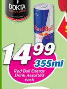 Red Bull Energy Drink Assorted-355ml Each