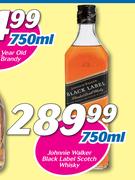 Johnnie Walker Black Label Scotch Whisky-750ml