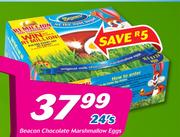Beacon Chocolate Marshmallow Eggs-24's