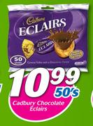 Cadbury Chocolate Eclairs-50's