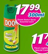 Doom Insect Spray Assorted-300ml Each