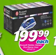 Russell Hobbs Steam Dry/Spray Iron RHI613-Each