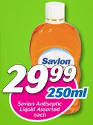 Savlon Antiseptic Liquid Assorted-250ml Each