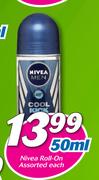 Nivea Roll On Assorted-50ml Each