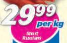 Short Russian-Per Kg