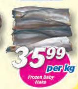 Frozen Baby Hake-Per Kg