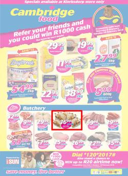 Cambridge Food Klerksdorp : February Mid-Month (8 Feb - 20 Feb 2018), page 1