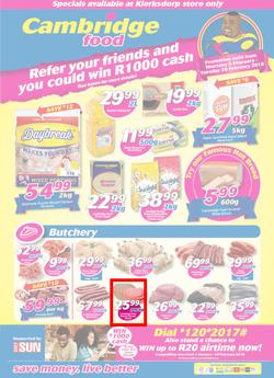 Cambridge Food Klerksdorp : February Mid-Month (8 Feb - 20 Feb 2018), page 1
