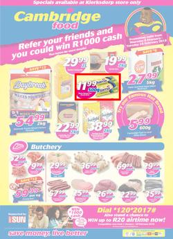 Cambridge Food Klerksdorp : February Mid-Month (8 Feb - 20 Feb 2018), page 1