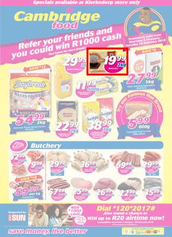 Cambridge Food Klerksdorp : February Mid-Month (8 Feb - 20 Feb 2018), page 1