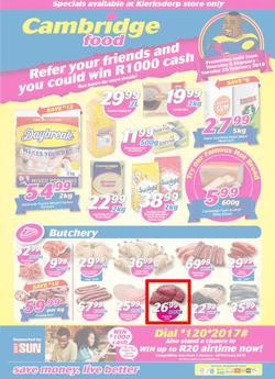Cambridge Food Klerksdorp : February Mid-Month (8 Feb - 20 Feb 2018), page 1