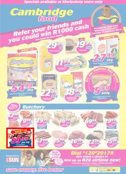Cambridge Food Klerksdorp : February Mid-Month (8 Feb - 20 Feb 2018), page 1