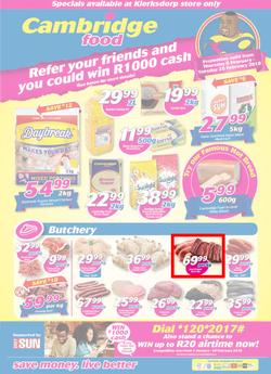 Cambridge Food Klerksdorp : February Mid-Month (8 Feb - 20 Feb 2018), page 1